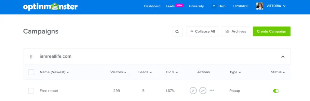 HOW TO SET UP OPTINMONSTER EXIT INTENT® OPTIN FORM