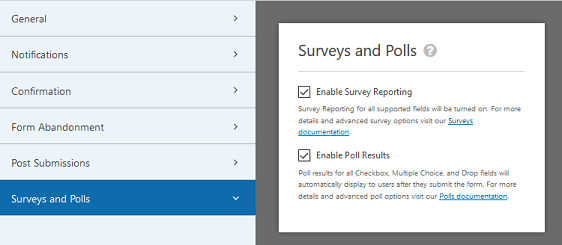 Survey Plugin for WordPress