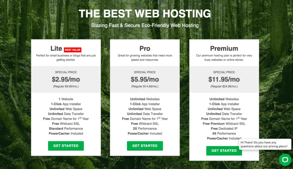 GREENGEEKS PRICING
Best Web hosting