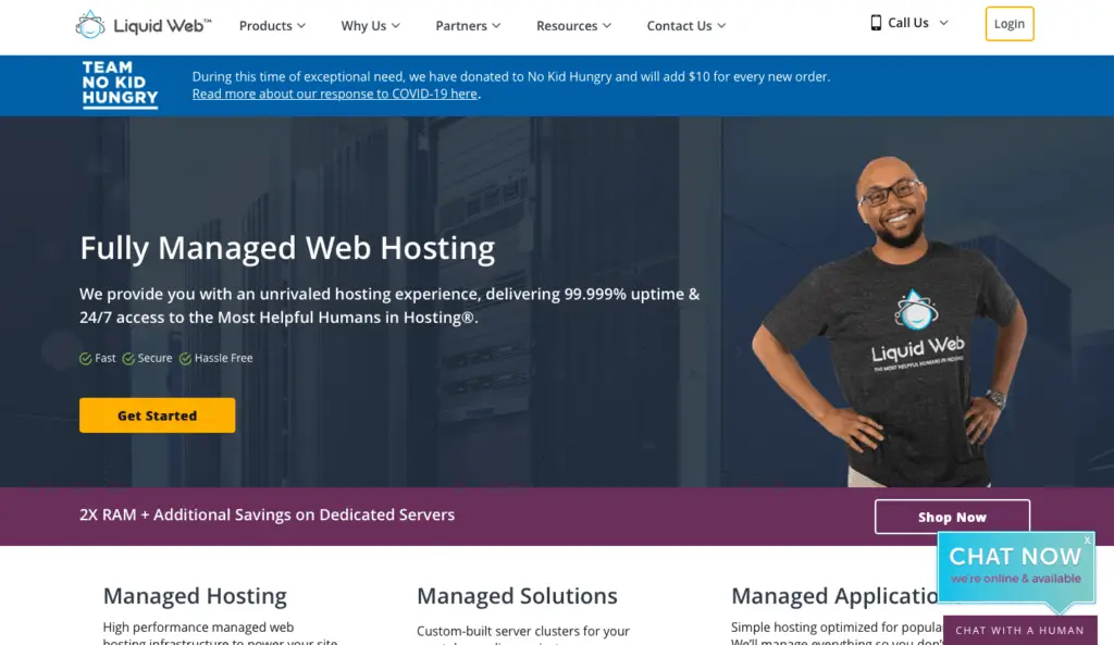 LIQUID WEB HOMEPAGE -Best Web hosting