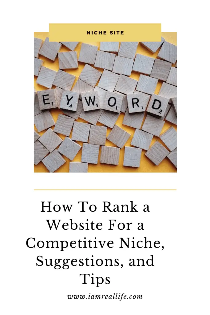 How to Rank a Website for a Competitive Niche