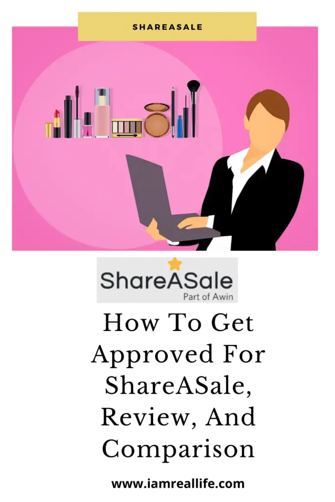 How To Get Approved For ShareASale - Pinterest Pin