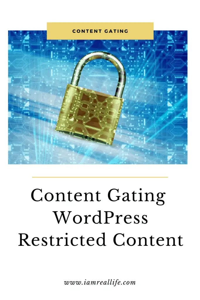 Content Gating - Pin