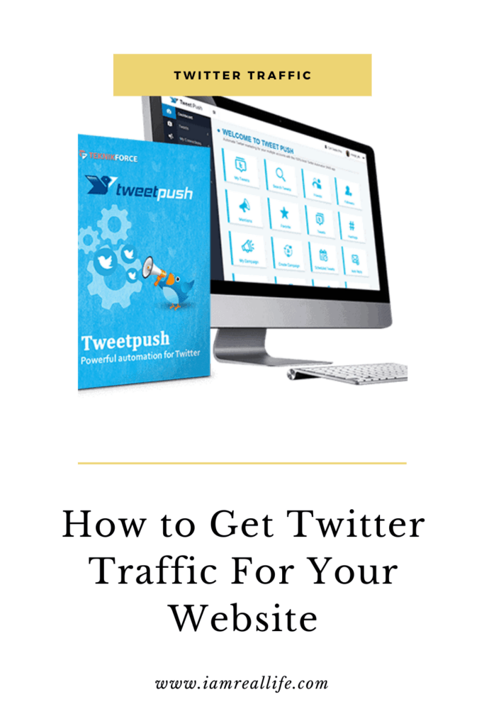 How to Get Twitter Traffic For Your Website -PINTEREST PIN