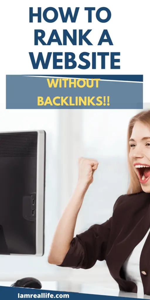 How to rank a website without backlinks? 